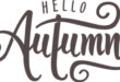 Hello, Autumn