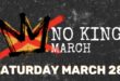 NO KINGS MARCH! Together we have power!
