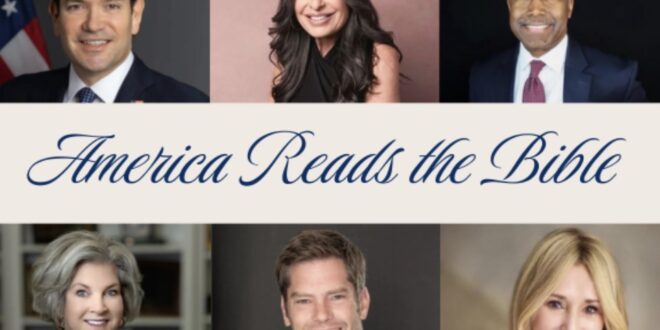 A Historic Week at America Reads the Bible