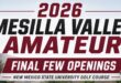 Final Few Openings – 2026 Mesilla Valley Amateur