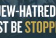 Violent Jew Hatred’s Rise Must be Stopped