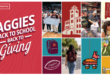 Back to School | Back to Giving • Let Aggies know you’ve got their backs!