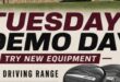 Demo Day at the NMSU Golf Course Driving Range