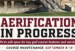 Aerification Update — We’re Still Open for Practice & Golf Services